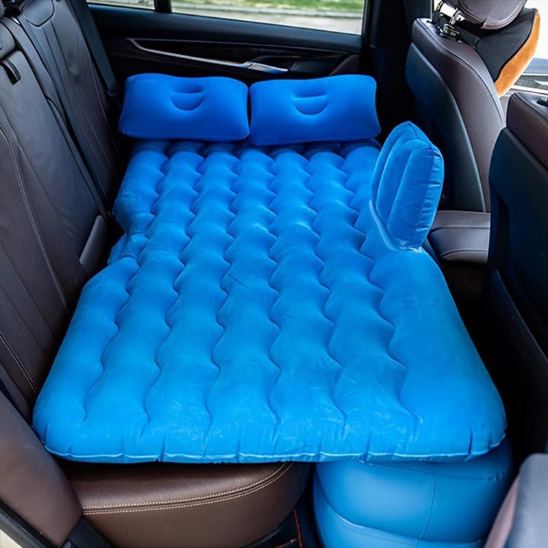 Car Inflatable Bed, Flocking Car Mattress, Easy to Carry, Soft & Comfortable Car Inflatable Mattress, Car Accessory, Travel Accessories