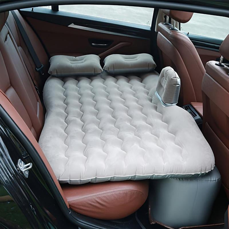 Car Inflatable Bed, Flocking Car Mattress, Easy to Carry, Soft & Comfortable Car Inflatable Mattress, Car Accessory, Travel Accessories