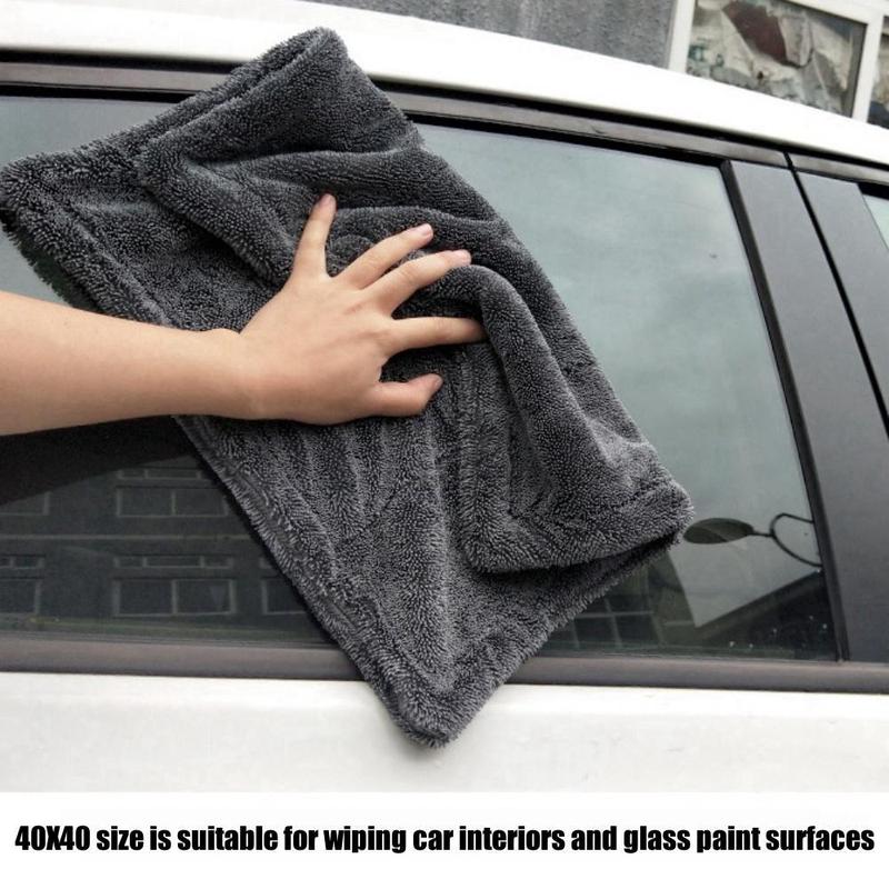 Premium Thickened Car Wash Towel - Ultra-Soft, Durable, and Multifunctional Cleaning Cloth for Professional Car Care