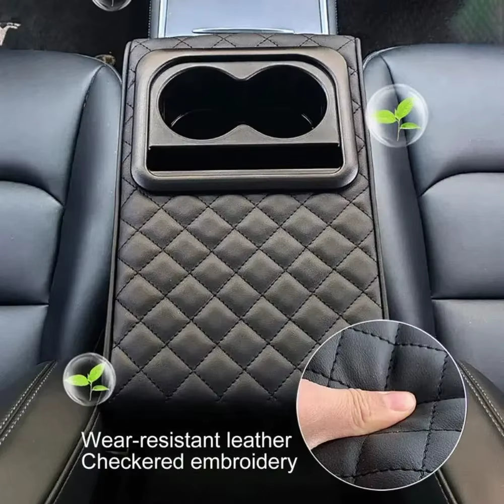 Comfort and Style Combined: Memory Foam Car Armrest Cushion for Ultimate Console Protection