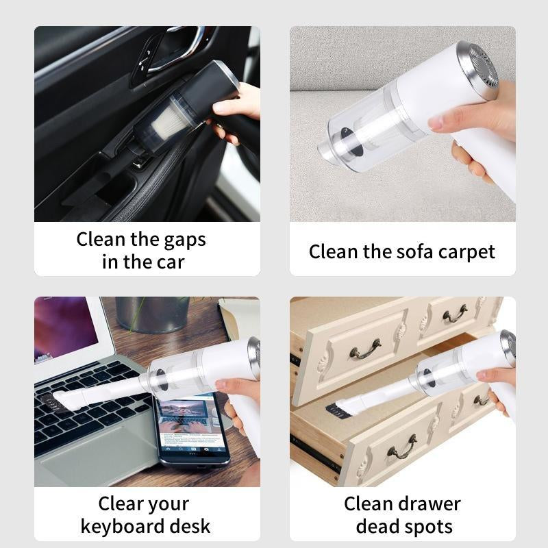 Powerful Mini Car Vacuum Cleaner - Your Ultimate Car Interior Cleaning Tool