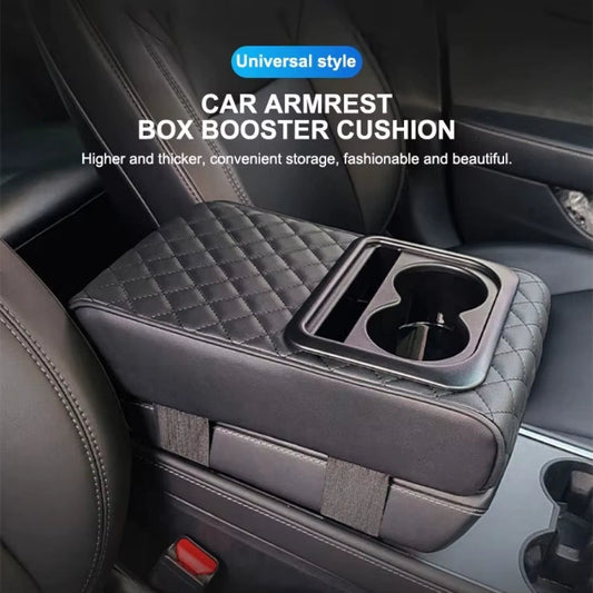 Comfort and Style Combined: Memory Foam Car Armrest Cushion for Ultimate Console Protection