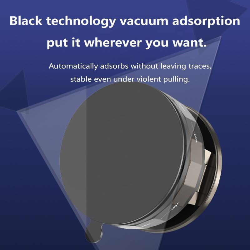 Car Stuff Vacuum Magnetic Car Phone Holder for Magsafe, 360° Adjustable Mount[90+Lbs Suction & 2500Gf Magnetic], Cell Phone Holders for Your Car Mount for Iphone & Android
