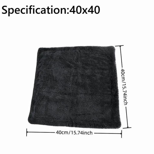 Premium Thickened Car Wash Towel - Ultra-Soft, Durable, and Multifunctional Cleaning Cloth for Professional Car Care